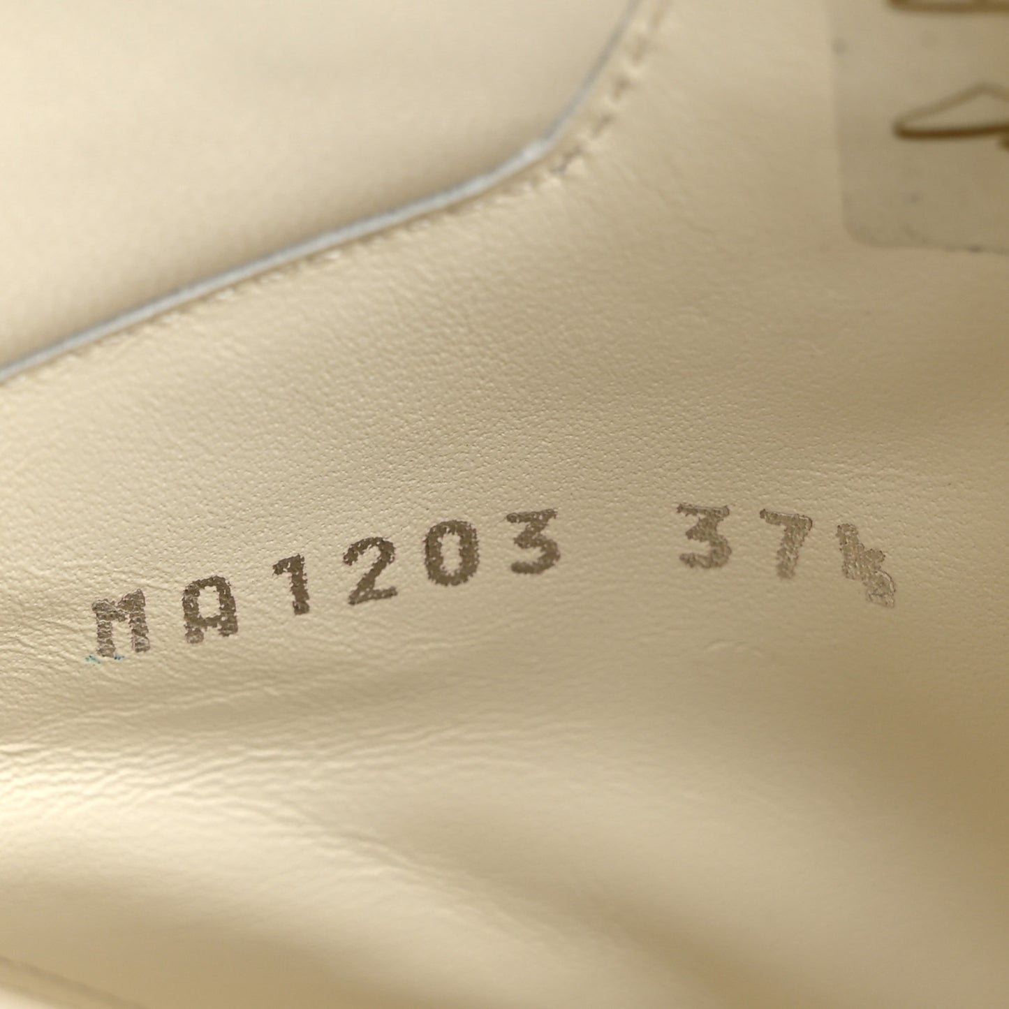 Calfskin Suede Territory Flat Ranger Boots 37.5 White