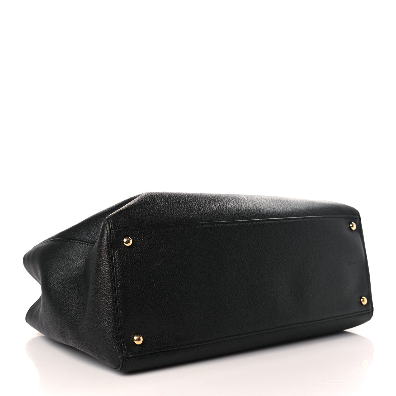 Chanel Calfskin Cerf Executive Shopper Tote Black 5 of 10
