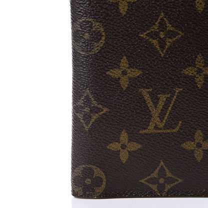 Louis Vuitton Monogram Porte Valeurs Checkbook Wallet 9 of 10