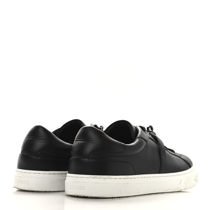 Hermes Calfskin Day Sneakers 41 Black 5 of 9