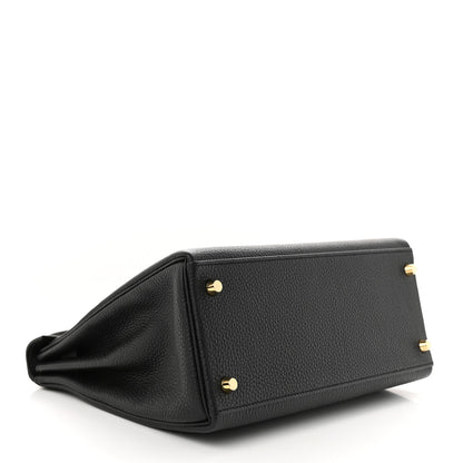Hermes Togo Kelly Retourne 28 Black 4 of 12