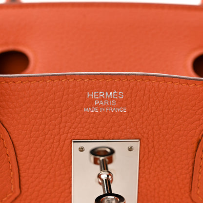 Hermes Togo Birkin 30 Feu 6 of 13