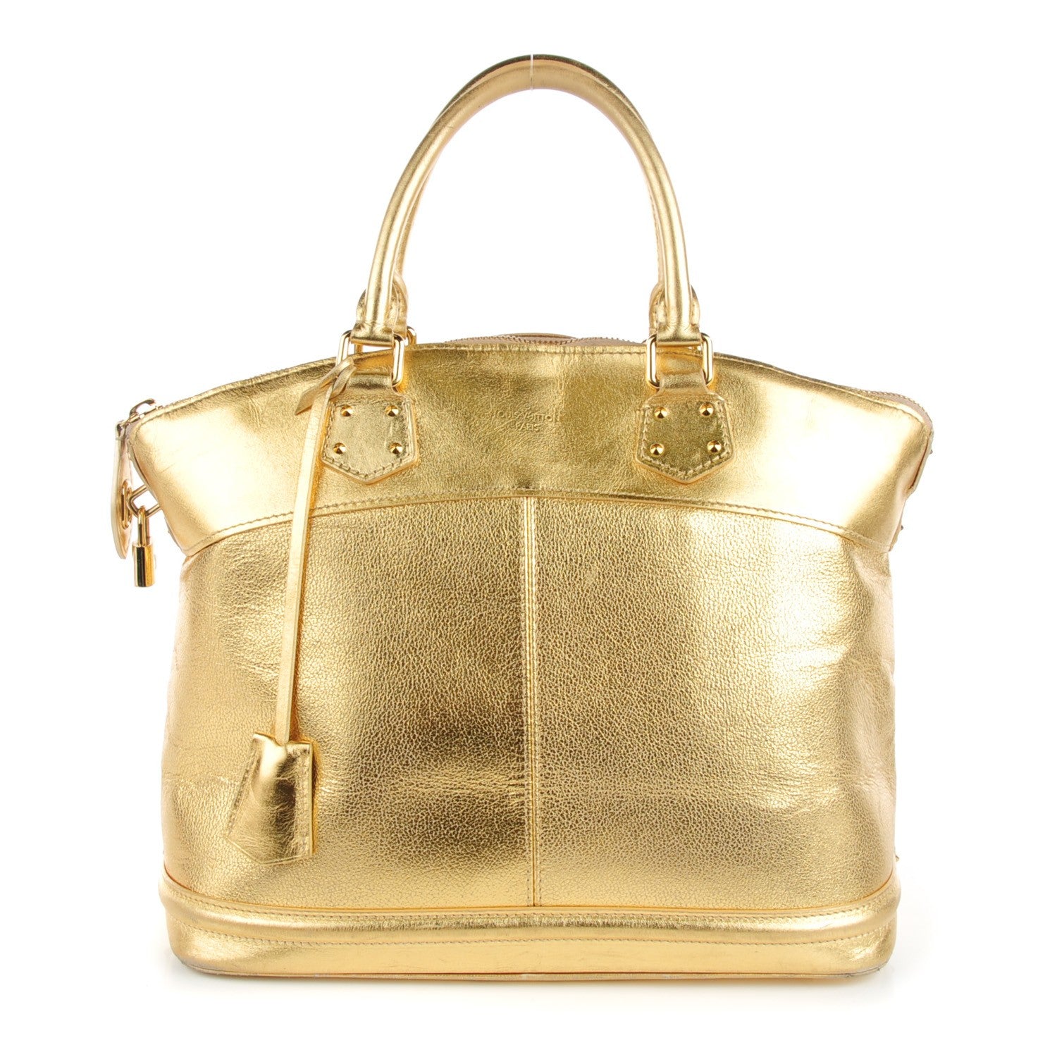Louis Vuitton Suhali Lockit MM Gold 1 of 10