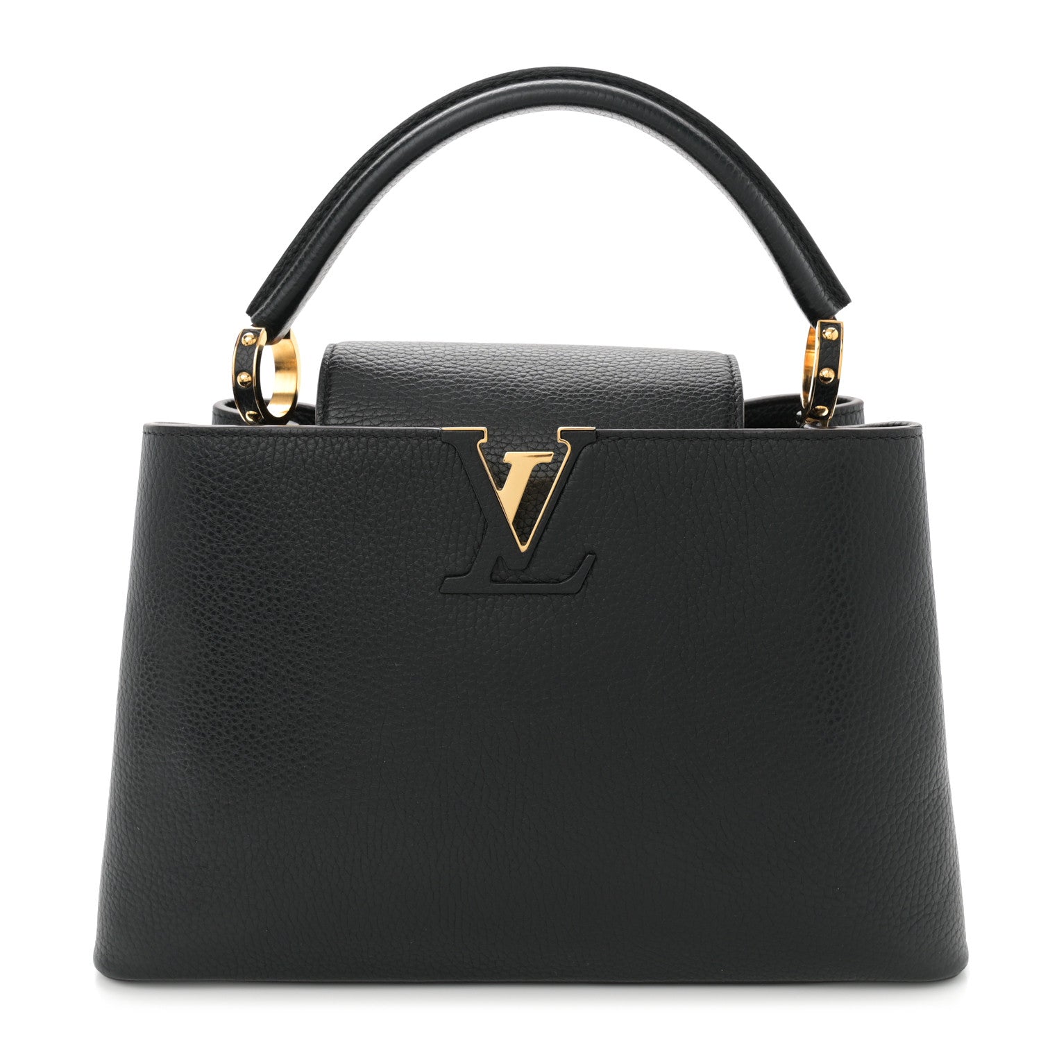 Louis Vuitton Taurillon Capucines PM Black 1 of 11