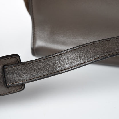Celine Calfskin Suede Medium Tri-Color Trapeze Taupe 21 of 23