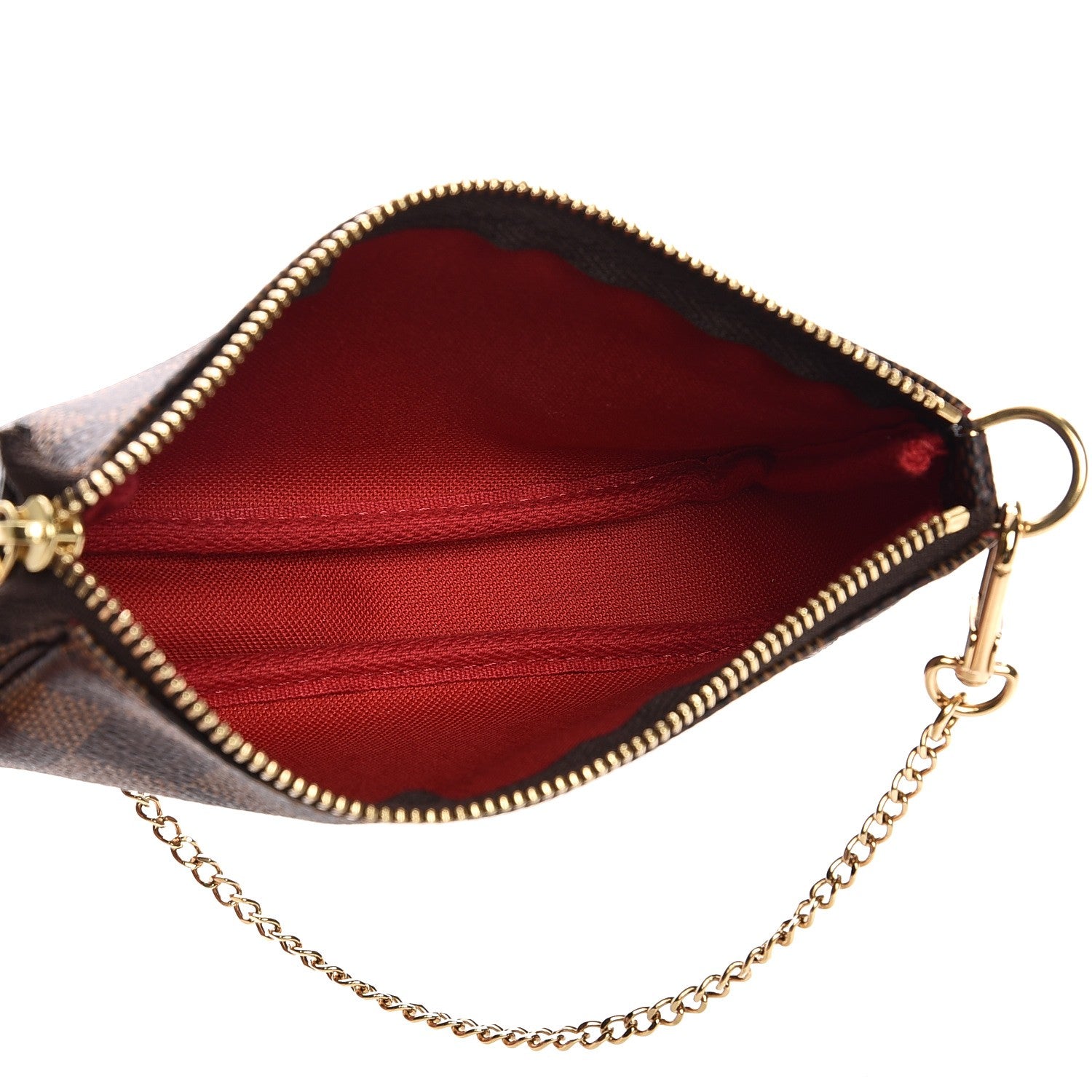Louis Vuitton Damier Ebene Mini Pochette Accessories 5 of 8