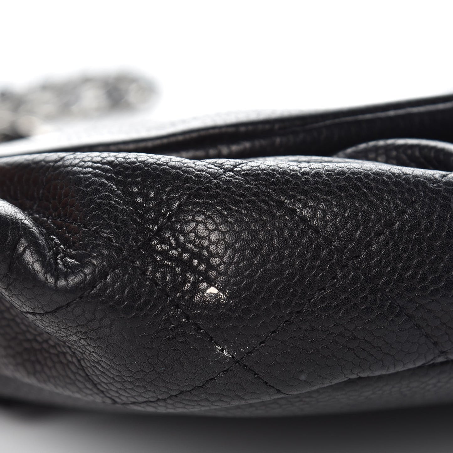 Caviar Half Moon Wallet On Chain WOC Black