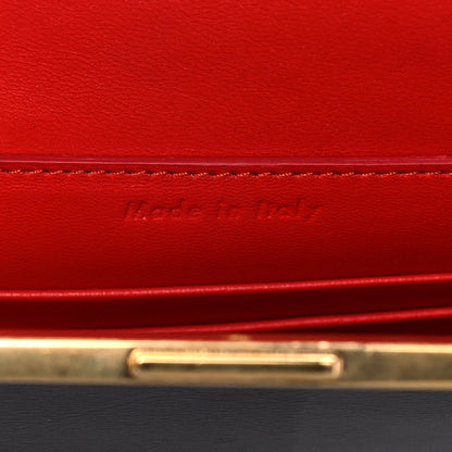 Celine Smooth Calfskin Mini Clasp Bag Black 6 of 13