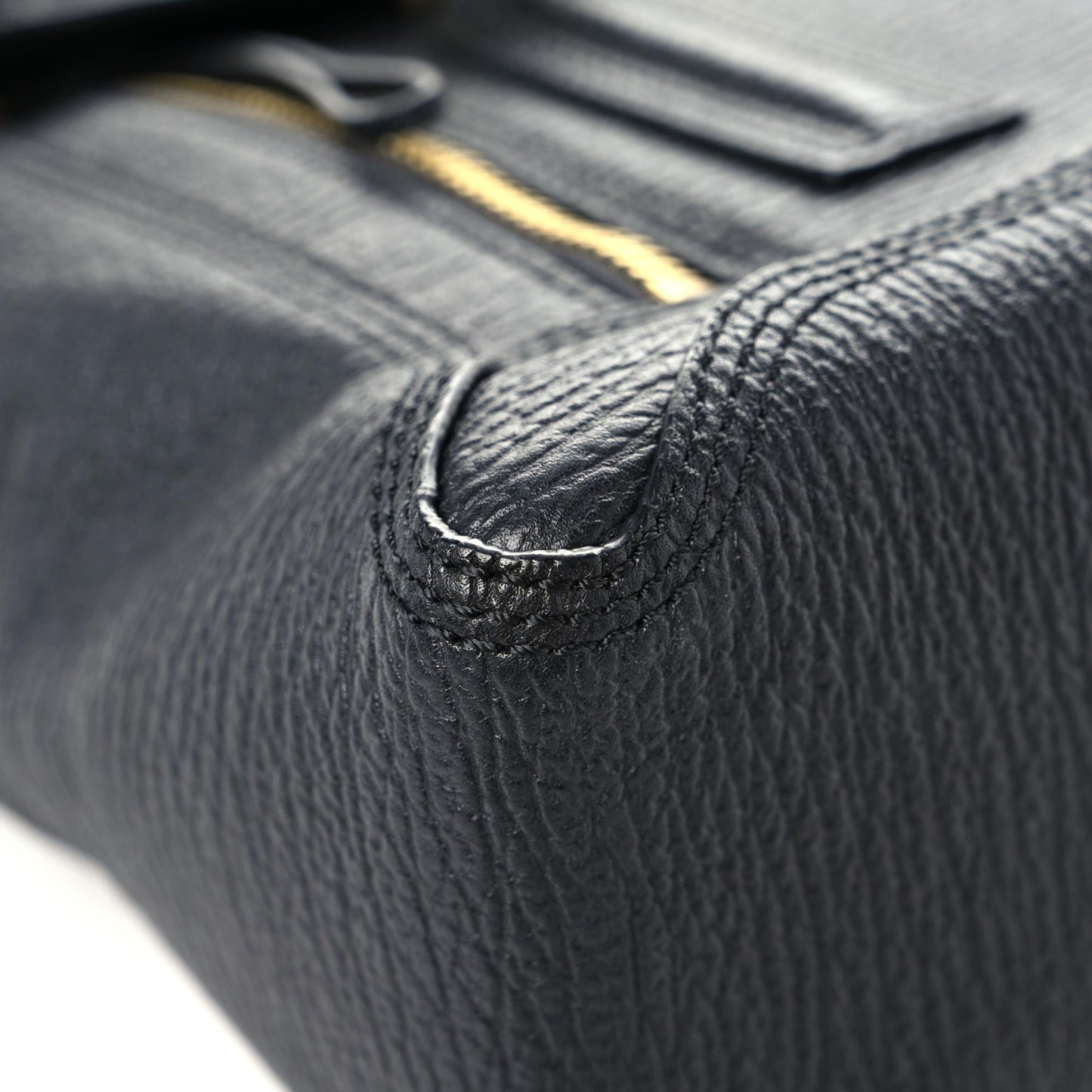 Textured Calfskin Medium Pashli Satchel Black