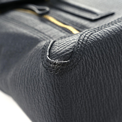 3.1 Phillip Lim Textured Calfskin Medium Pashli Satchel Black 5 of 10