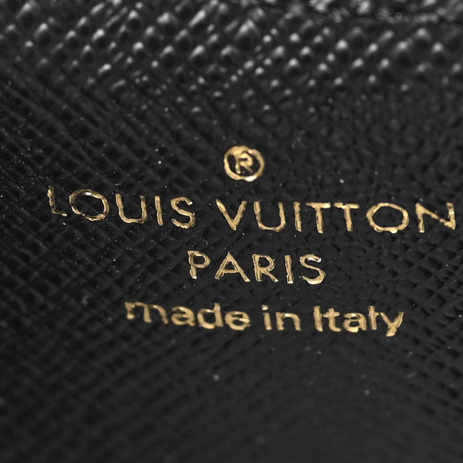 Louis Vuitton Monogram Gusset Card Holder Black 7 of 8