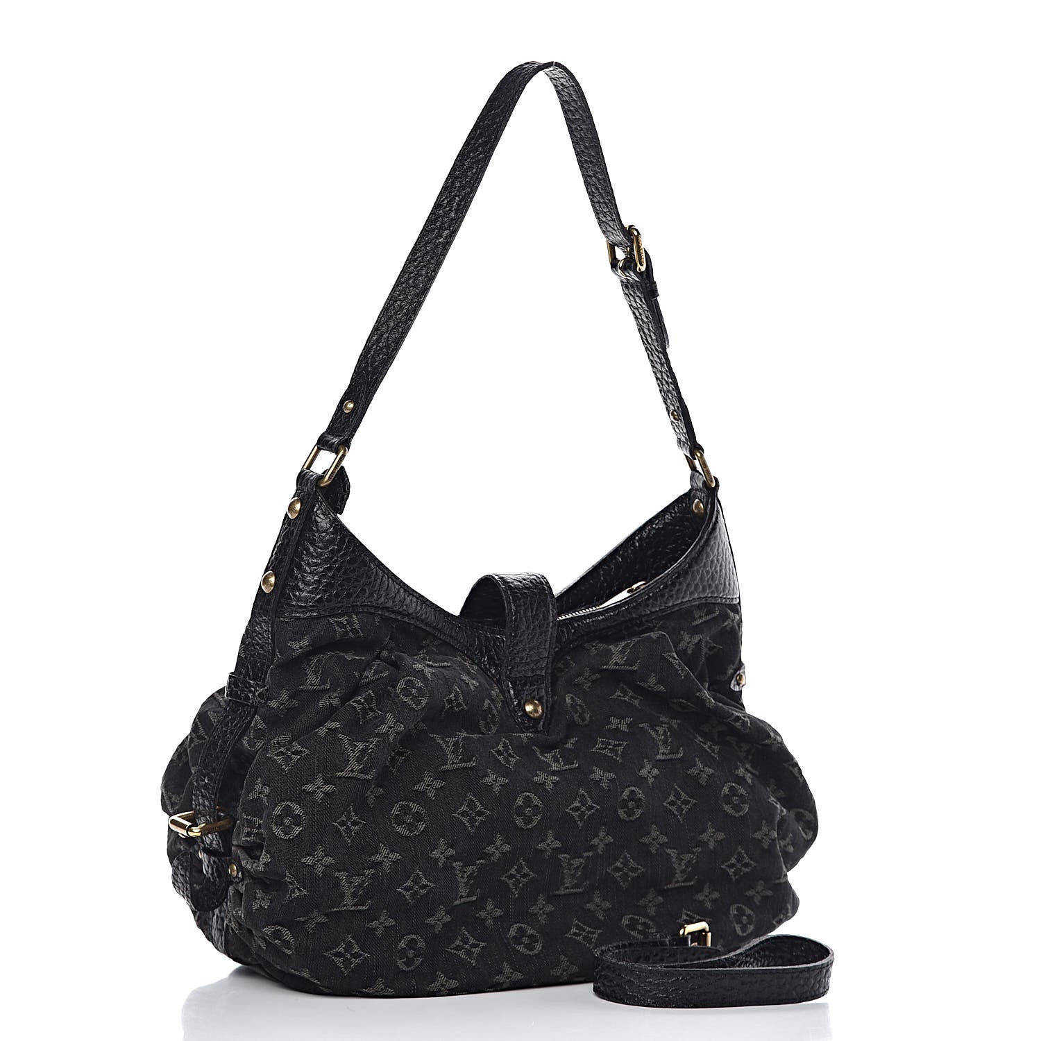 Louis Vuitton Denim Mahina XS Black 3 of 10