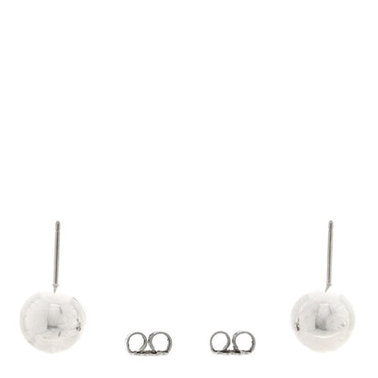 Tiffany Sterling Silver 10mm HardWear Ball Earrings 3 of 4