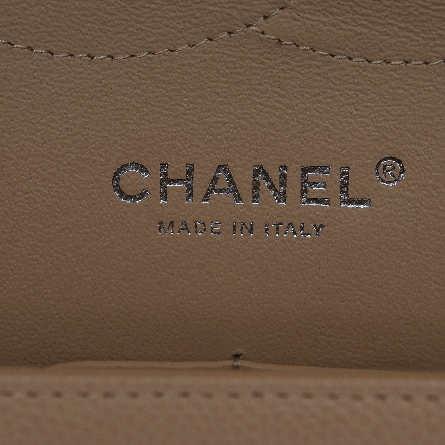 Chanel Caviar Quilted Jumbo Double Flap Beige Clair 7 of 8