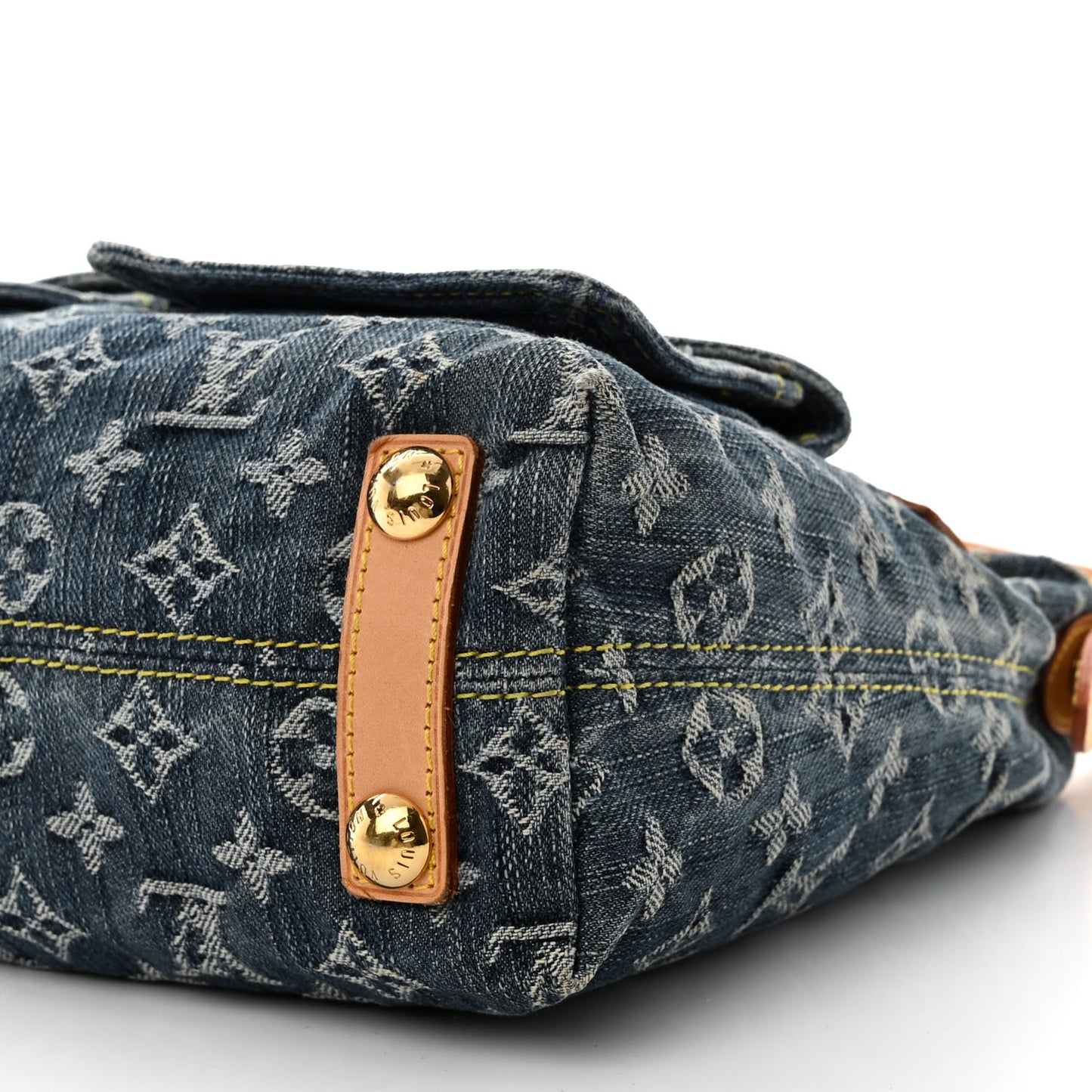 Monogram Denim Baggy PM Blue