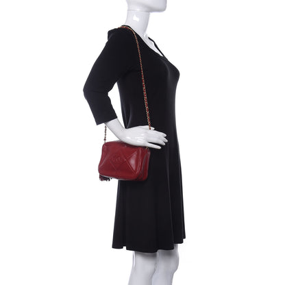Chanel Lambskin Quilted Tassel Camera Case Red 2 of 11