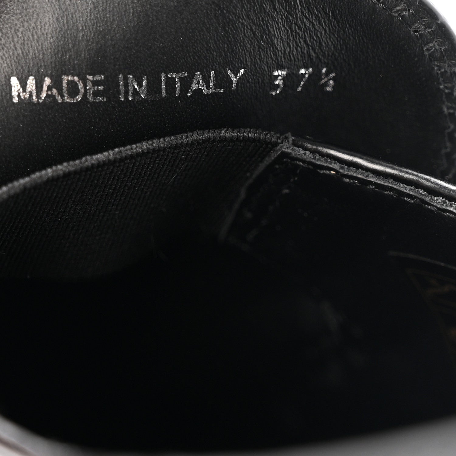 Prada Spazzolato Metal Triangle Logo 50mm Loafers 37.5 Black 9 of 13
