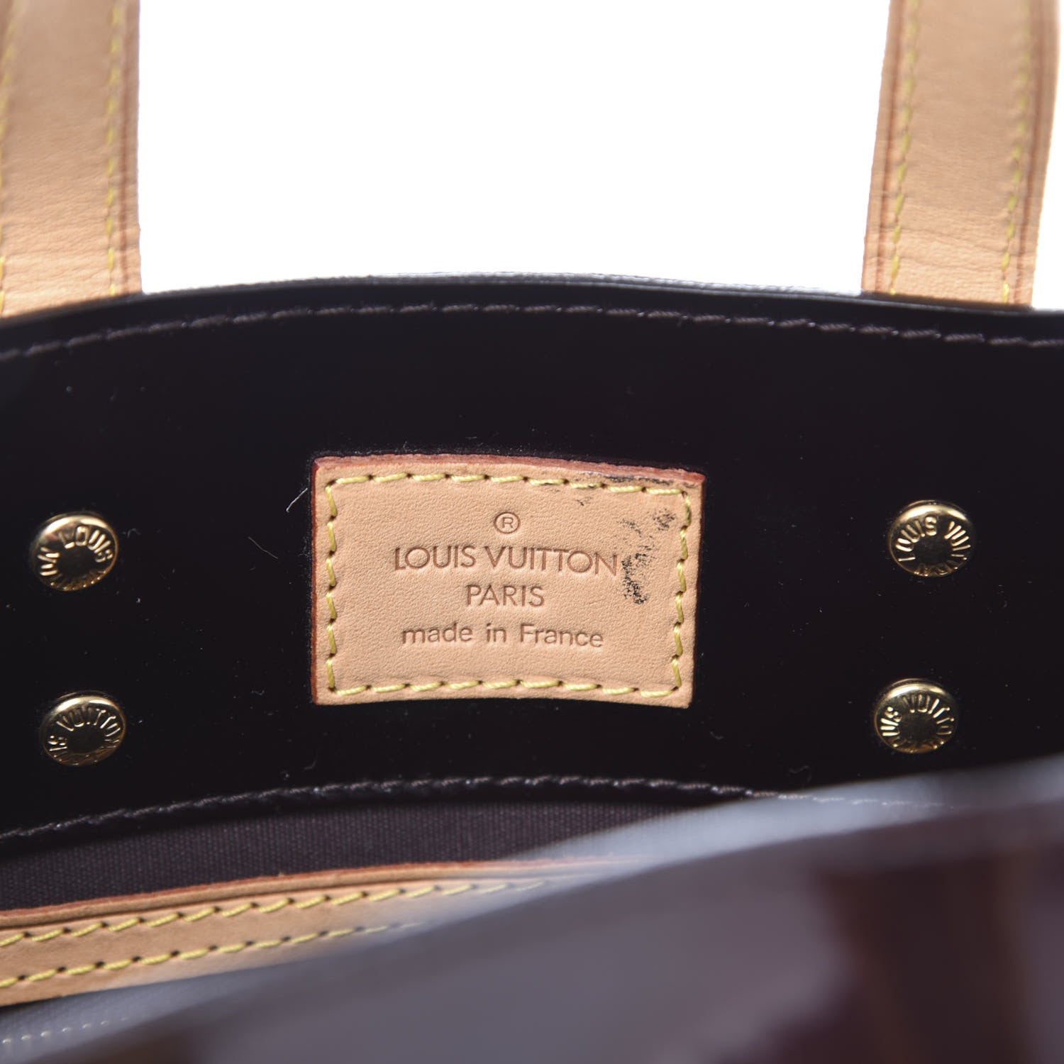 Louis Vuitton Vernis Reade PM Amarante 8 of 10