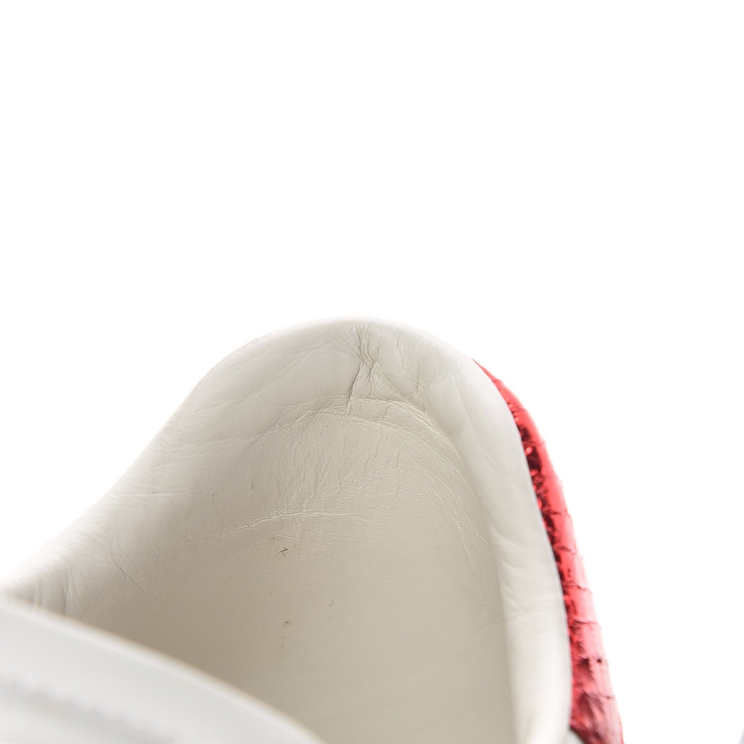 Gucci Calfskin Ayers Web Star Embroidered Womens Ace Sneakers 38 White Multi 12 of 14