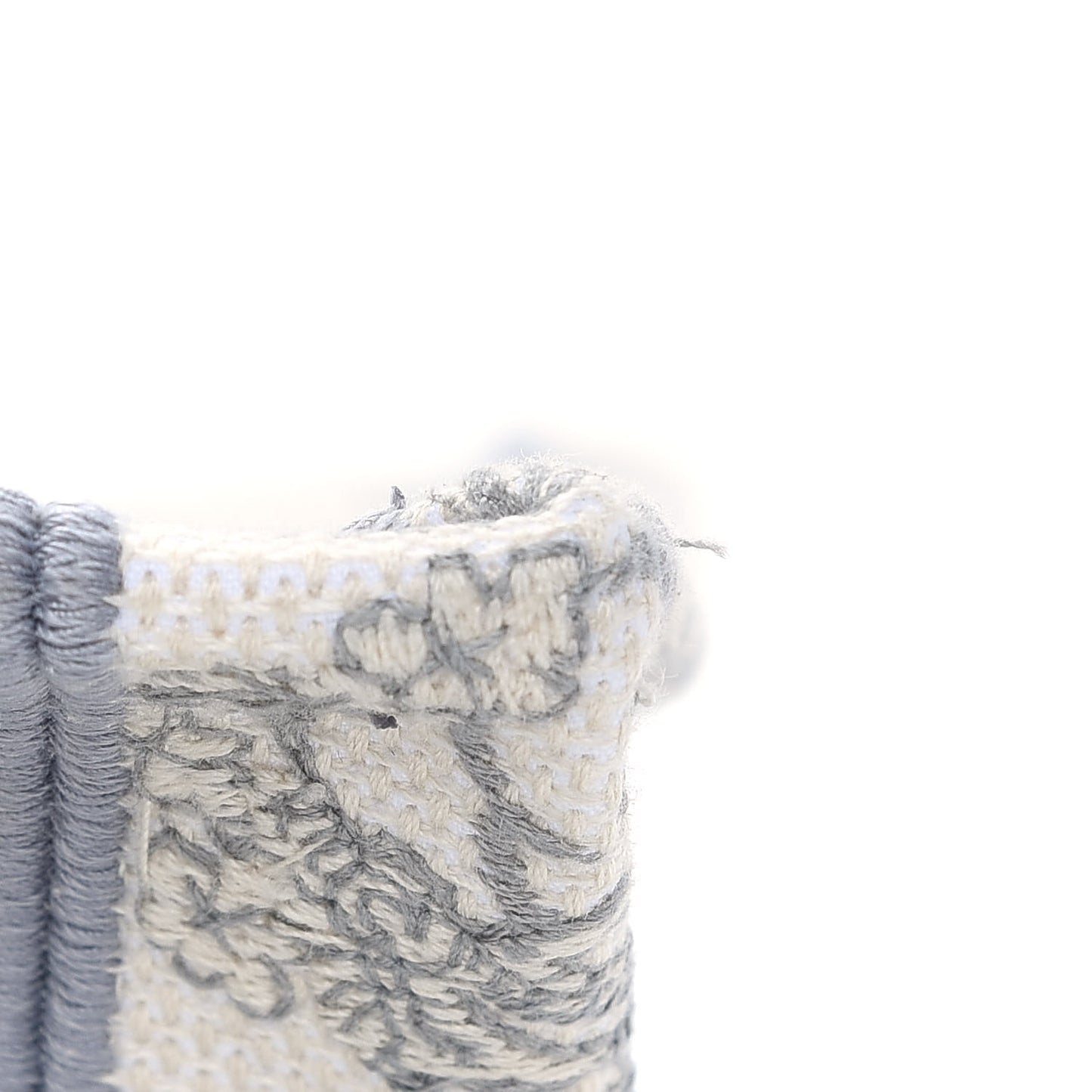Canvas Embroidered Medium Dioriviera Toile De Jouy Book Tote Gray
