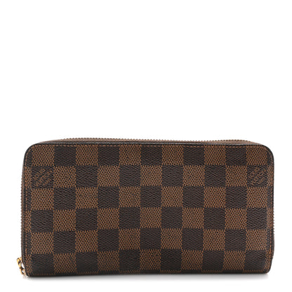 Louis Vuitton Damier Ebene Zippy Wallet 1 of 9