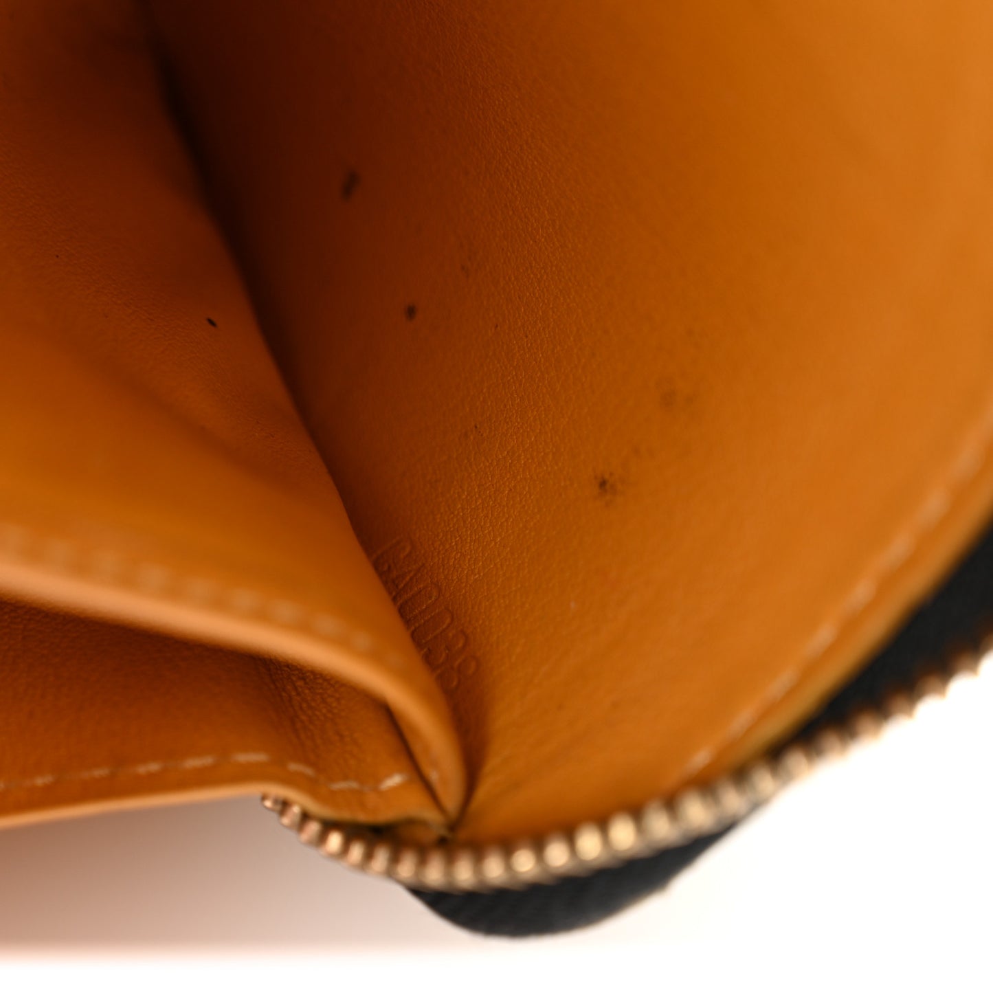 Denim Zippy Wallet Black