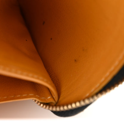 Louis Vuitton Denim Zippy Wallet Black 7 of 10