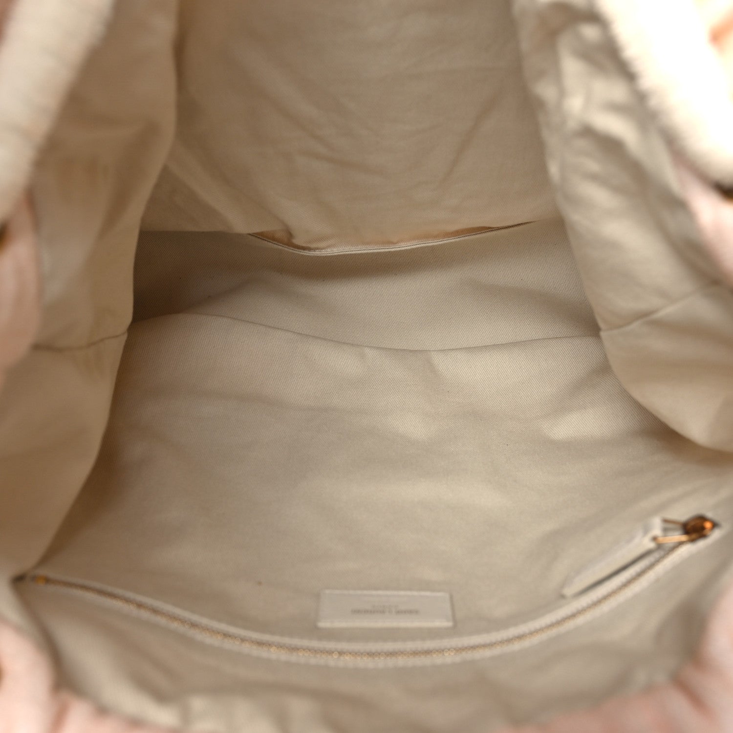 Saint Laurent Terrycloth Summer Print Matelasse Backpack Poudre White Multicolor 5 of 10