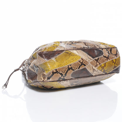 Prada Python Patch Shoulder Bag Naturale 4 of 9