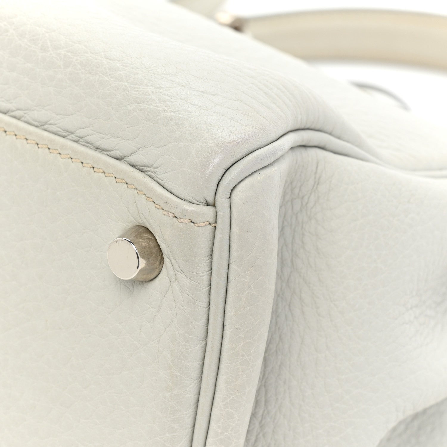 Hermes Taurillon Clemence Kelly Retourne 32 Gris Perle 11 of 18