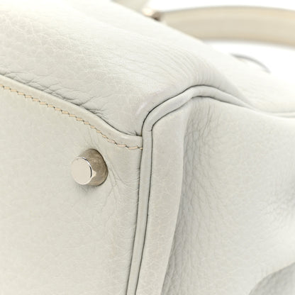 Hermes Taurillon Clemence Kelly Retourne 32 Gris Perle 11 of 18