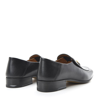 Gucci Goatskin Mens Horsebit Loafers 7 Black 4 of 10