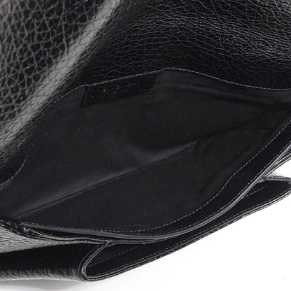 Givenchy Grained Calfskin Medium Antigona Envelope Clutch Black 5 of 8
