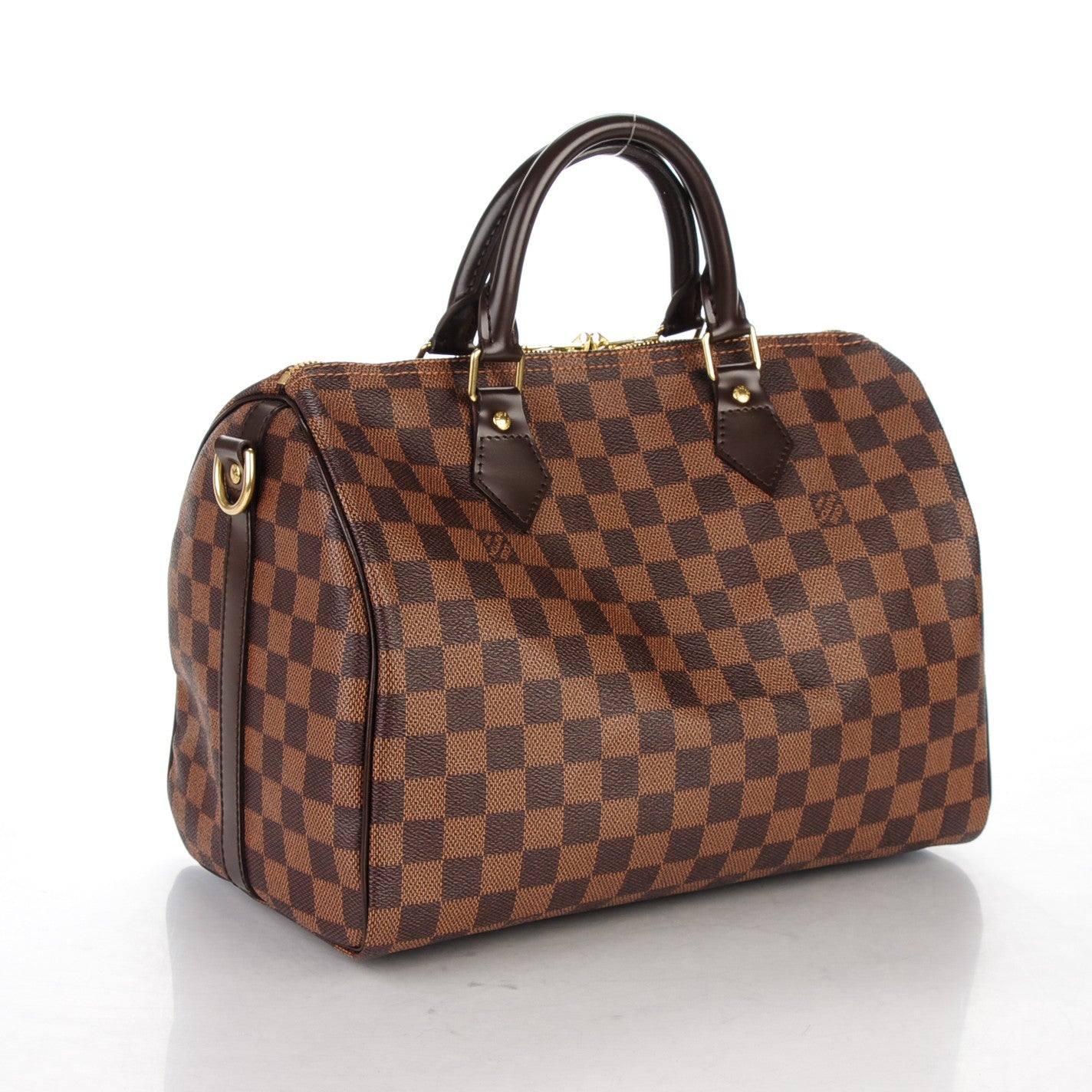 Louis Vuitton Damier Ebene Speedy Bandouliere 30 3 of 7