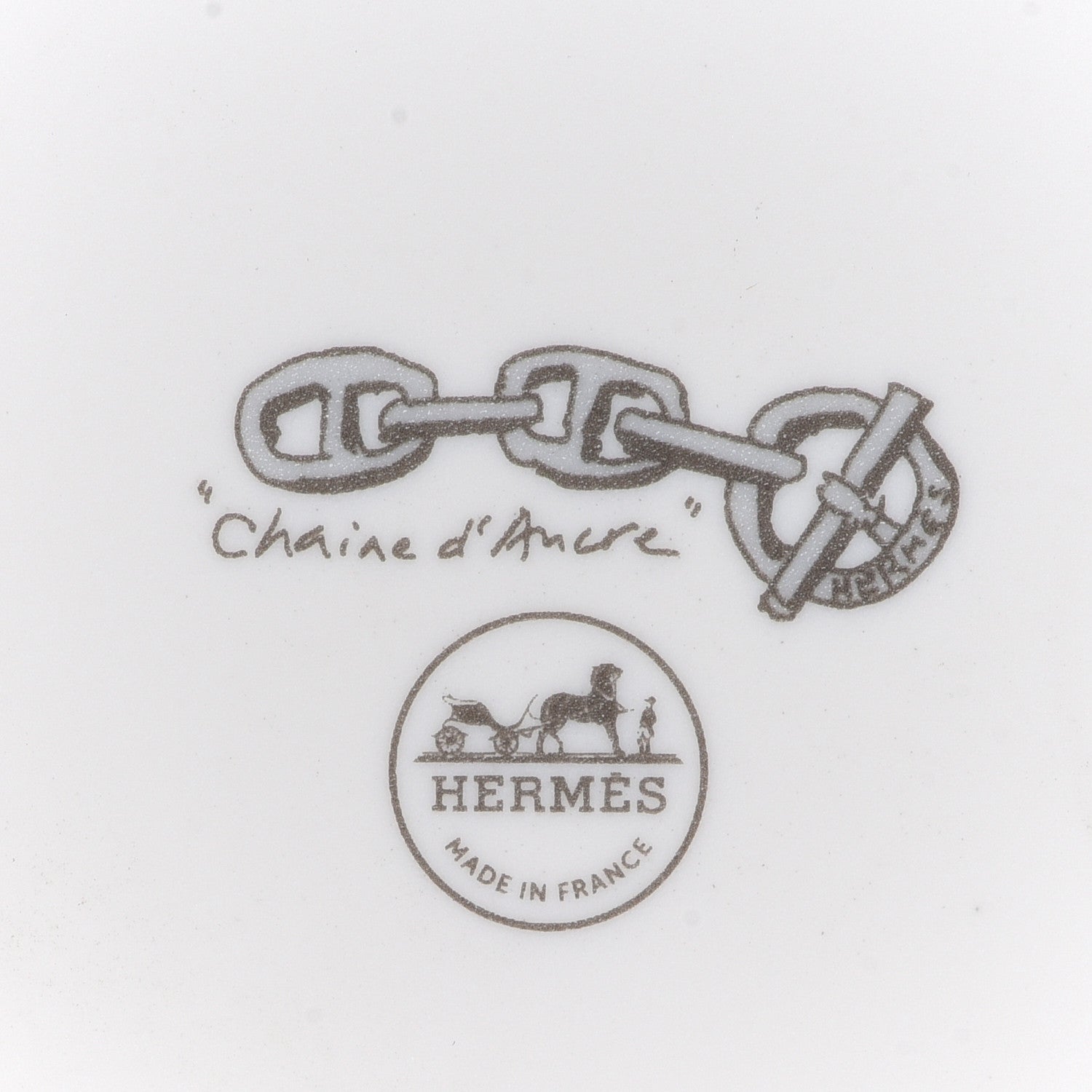 Hermes Porcelain Chaine d' Ancre Sushi Plate 5 of 8