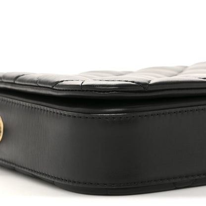 Chanel Calfskin Quilted Nailed CC Flap Bag Black 9 of 10