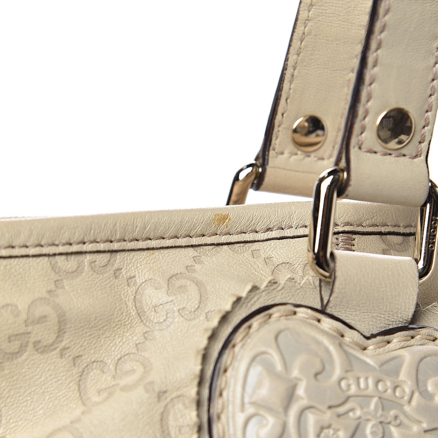 Guccisima Large Tribeca Tote Off White