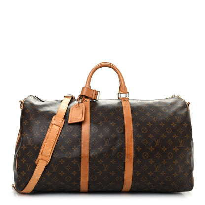 Louis Vuitton Monogram Keepall Bandouliere 55 1 of 18