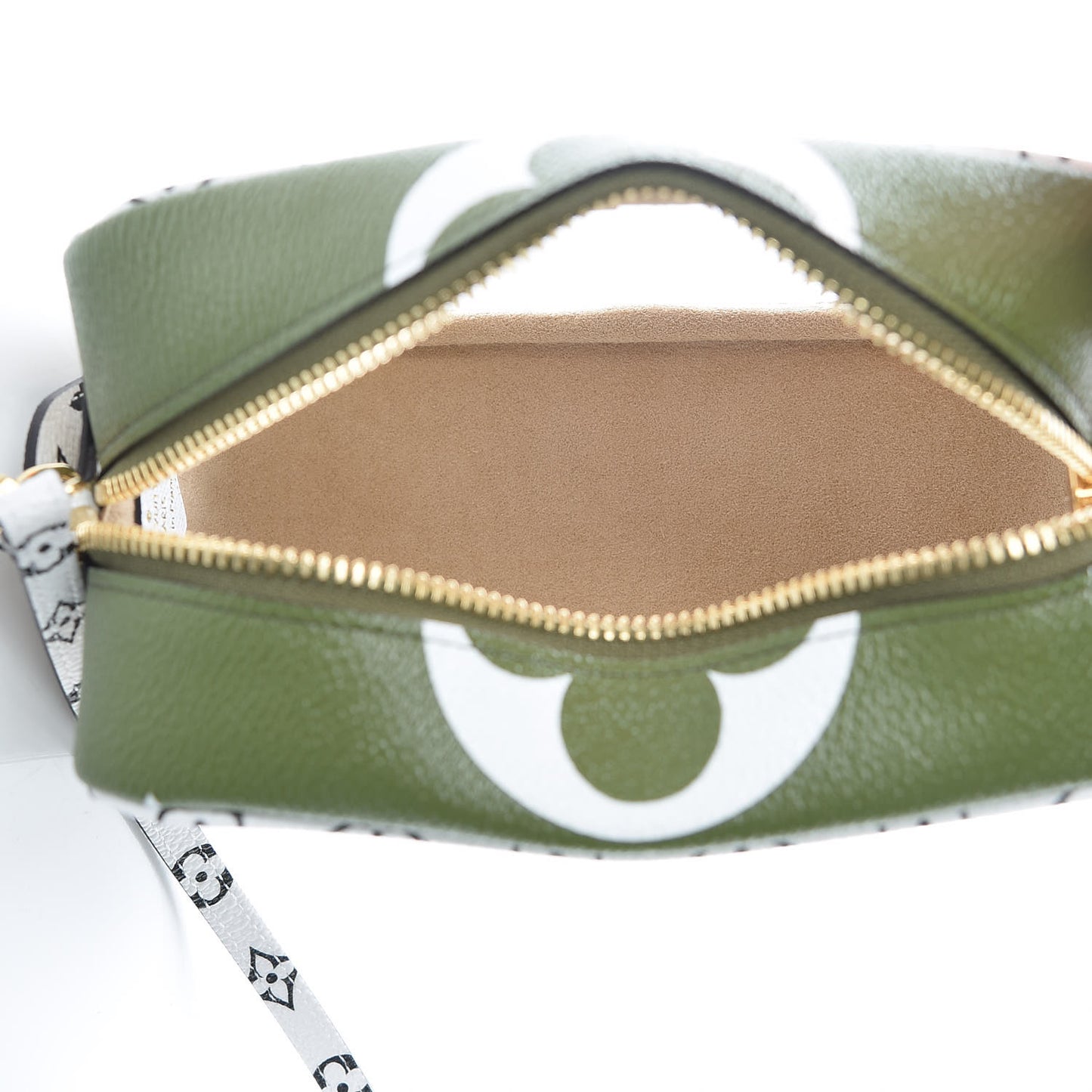 Monogram Giant Beach Pouch Kaki