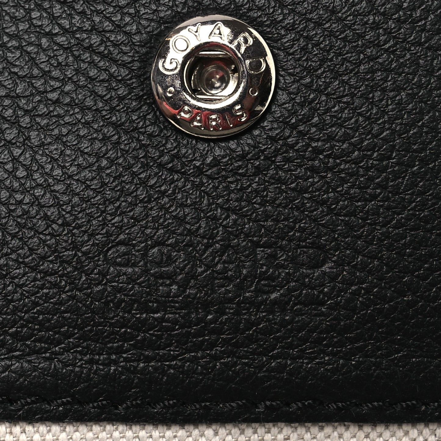 Goyardine Pouch Black