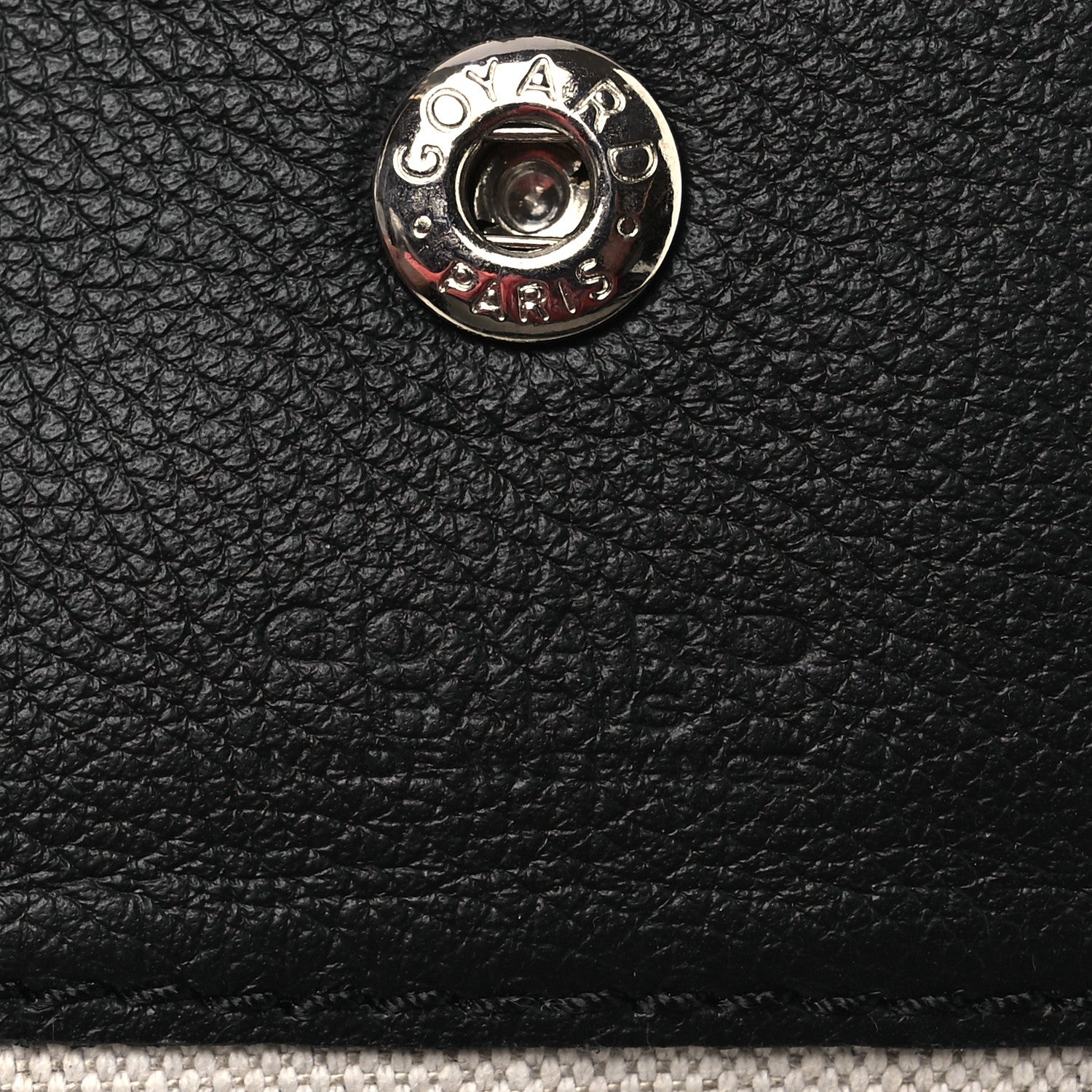 Goyard Goyardine Pouch Black 6 of 6