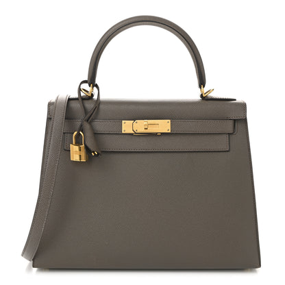 Hermes Epsom Kelly Sellier 28 Etain 1 of 10