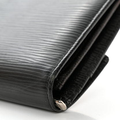 Louis Vuitton Epi Porte Tresor International Wallet Black 8 of 10