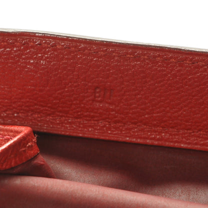 Hermes Chevre Mysore Karo GM Rouge Garance 8 of 8