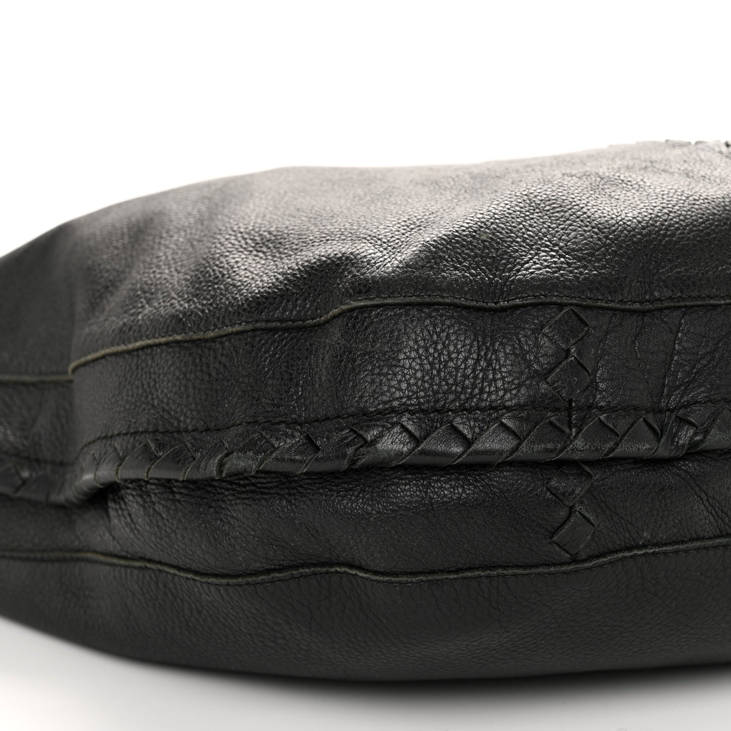 Cervo Deerskin Large Hobo Black