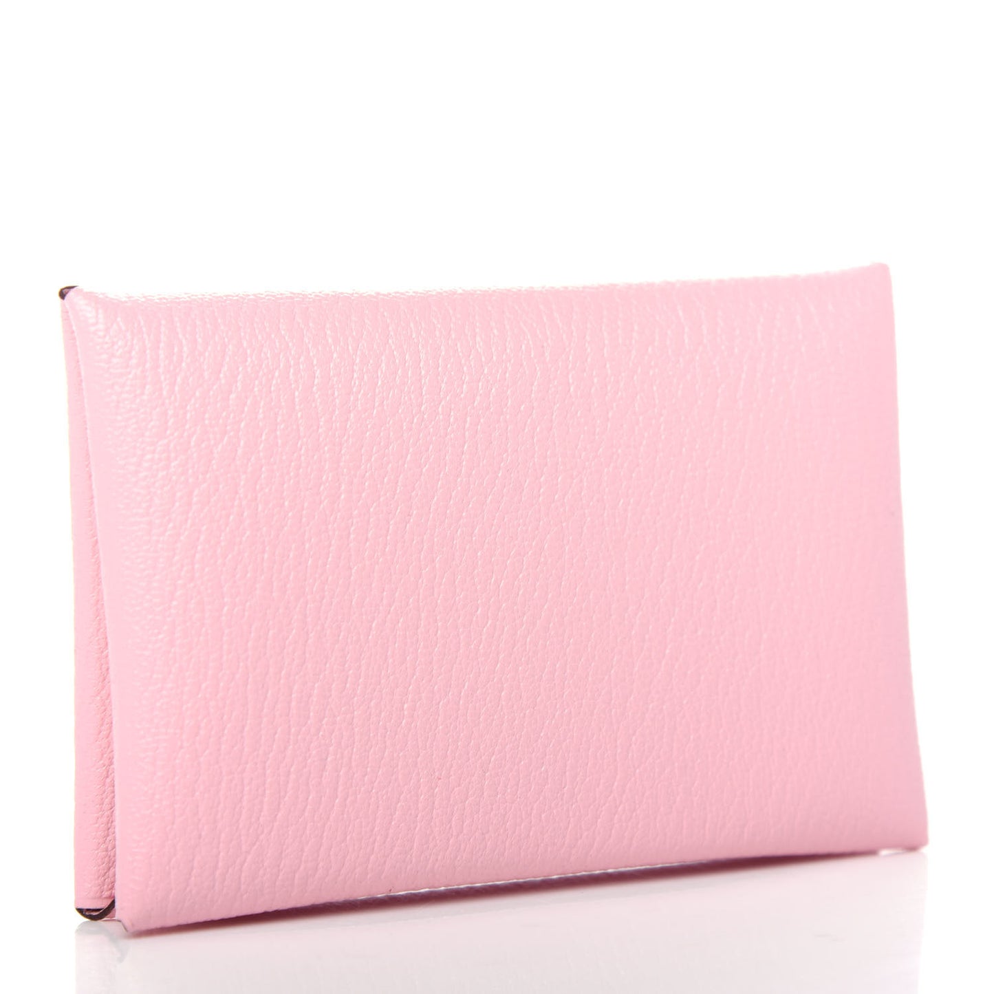 Chevre Mysore Calvi Card Case Rose Sakura