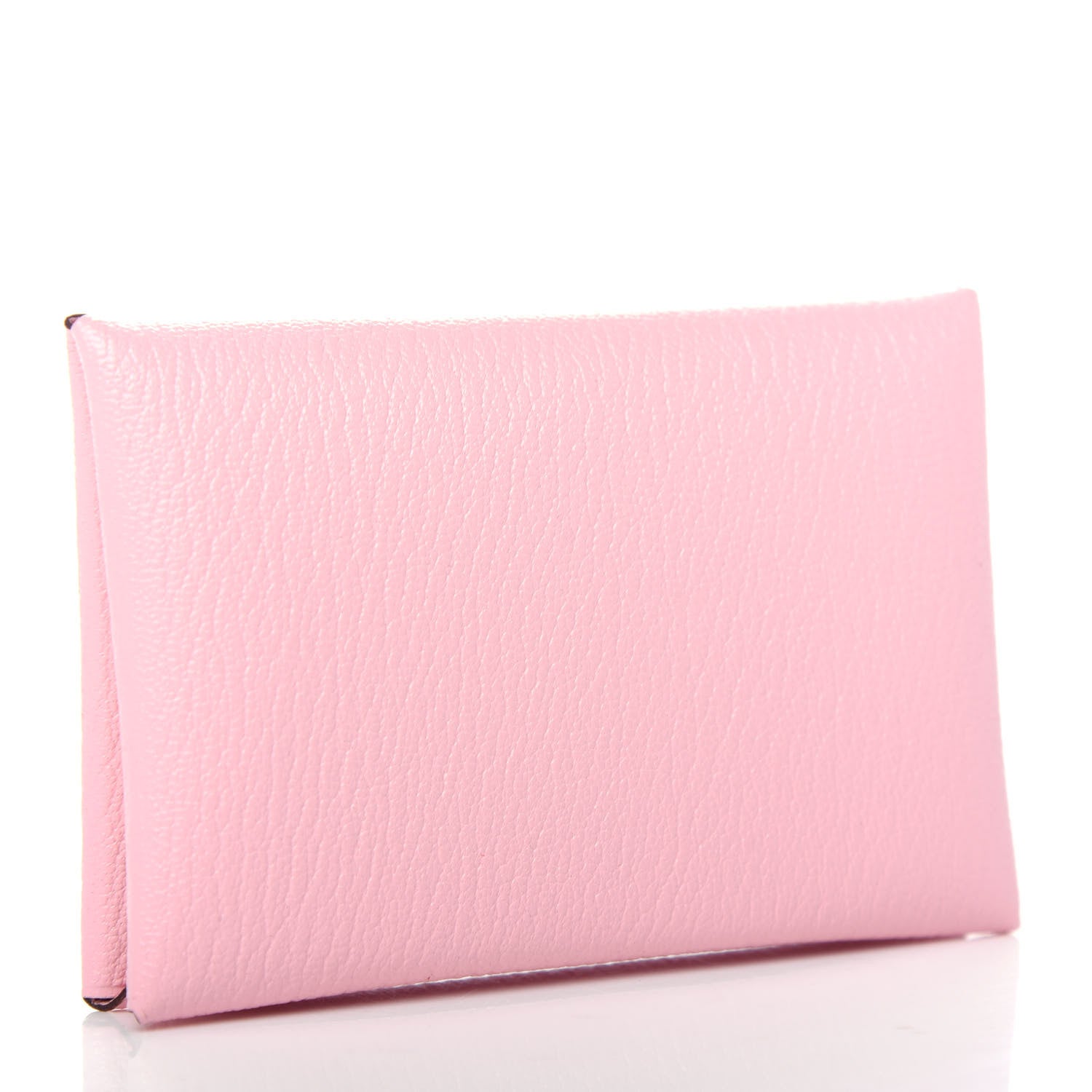 Hermes Chevre Mysore Calvi Card Case Rose Sakura 3 of 6