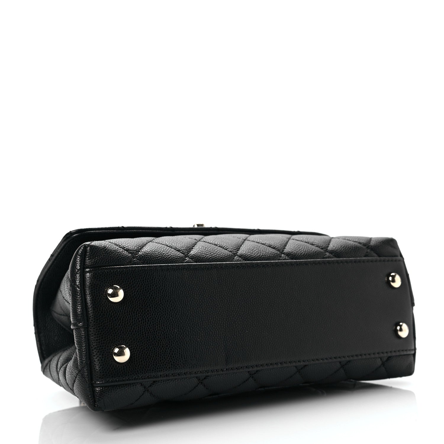 Chanel Caviar Quilted Mini Coco Handle Flap Black 4 of 8