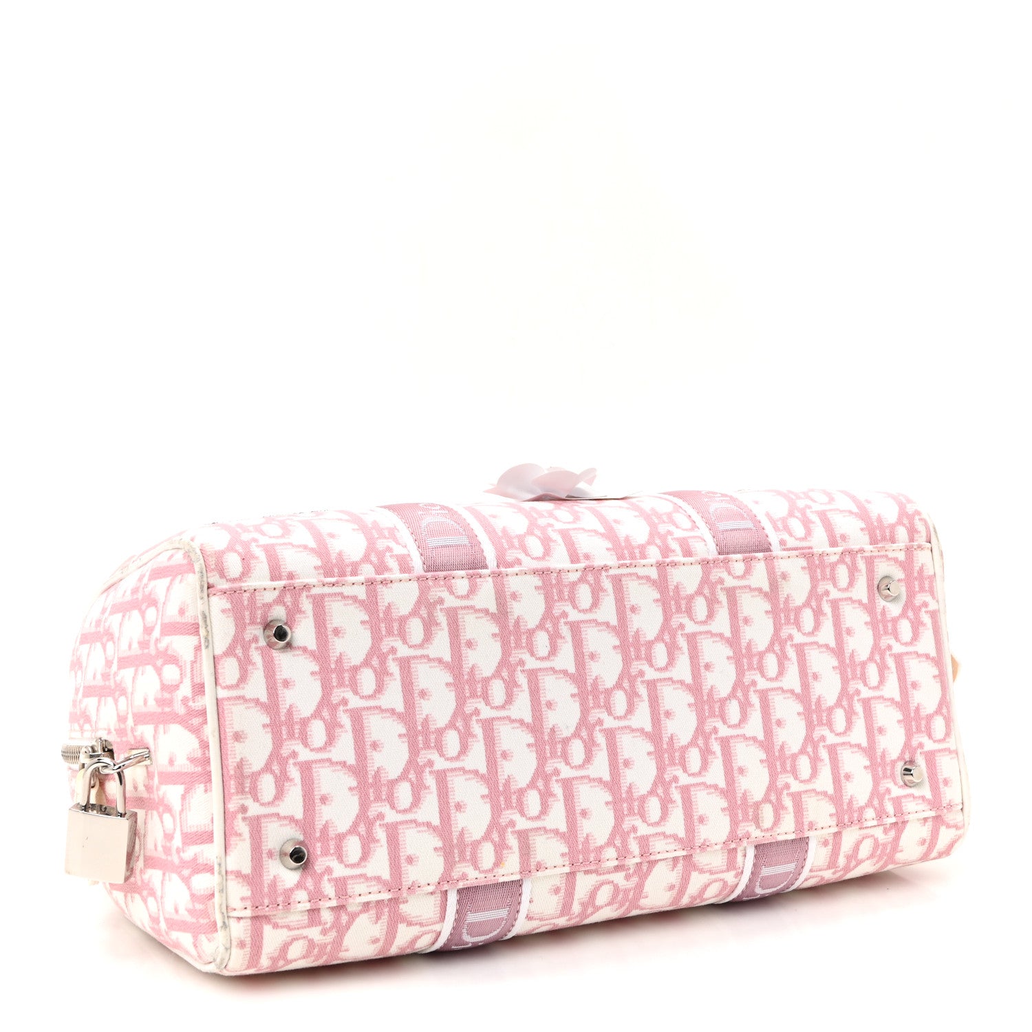 Christian Dior Monogram Girly Boston Pink 4 of 10