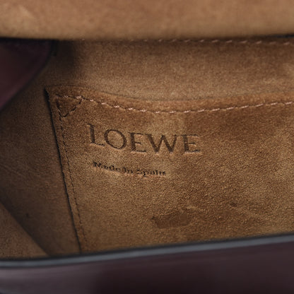 Loewe Calfskin Small Metal Gate Crossbody Bag Oxblood 6 of 9